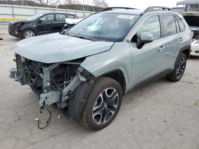 2T3J1RFV5LC095102 - 2020 TOYOTA RAV4 ADVENTURE GRAY photo 1