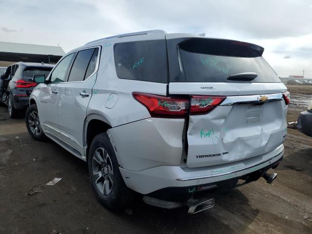 1GNEVJKW1KJ207645 - 2019 CHEVROLET TRAVERSE HIGH COUNTRY WHITE photo 2