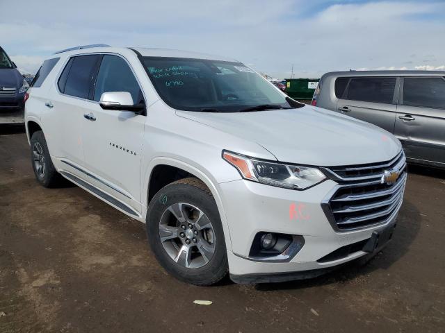 1GNEVJKW1KJ207645 - 2019 CHEVROLET TRAVERSE HIGH COUNTRY WHITE photo 4