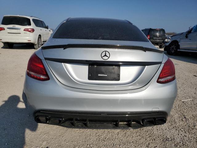 55SWF6EB0GU114838 - 2016 MERCEDES-BENZ C 450 4MATIC AMG SILVER photo 6