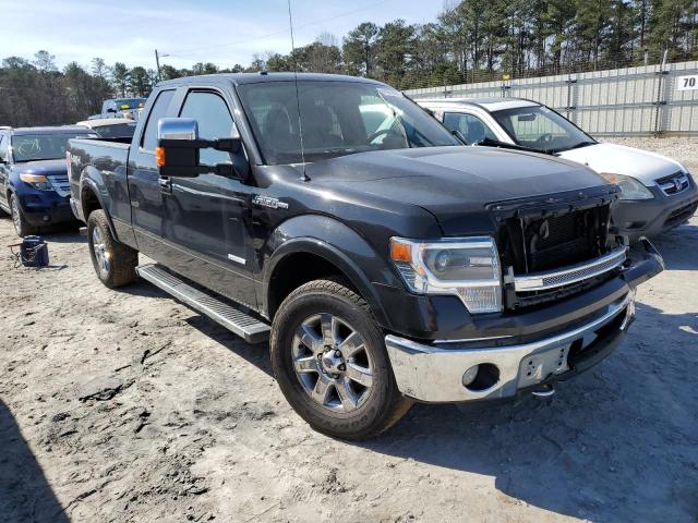 1FTFX1ET7DFB98609 - 2013 FORD F150 SUPER CAB BLACK photo 4