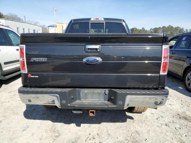 1FTFX1ET7DFB98609 - 2013 FORD F150 SUPER CAB BLACK photo 6