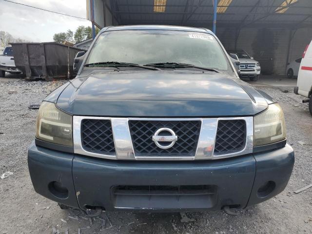 1N6AA06B94N540110 - 2004 NISSAN TITAN CREW XE BLUE photo 5