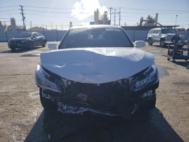 JHMCR6F74HC012140 - 2017 HONDA ACCORD TOURING HYBRID WHITE photo 5