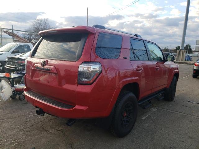 JTEMU5JR8N6066425 - 2022 TOYOTA 4RUNNER SR5/SR5 PREMIUM MAROON photo 3