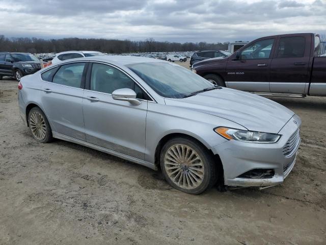 3FA6P0K92FR130037 - 2015 FORD FUSION TITANIUM SILVER photo 4