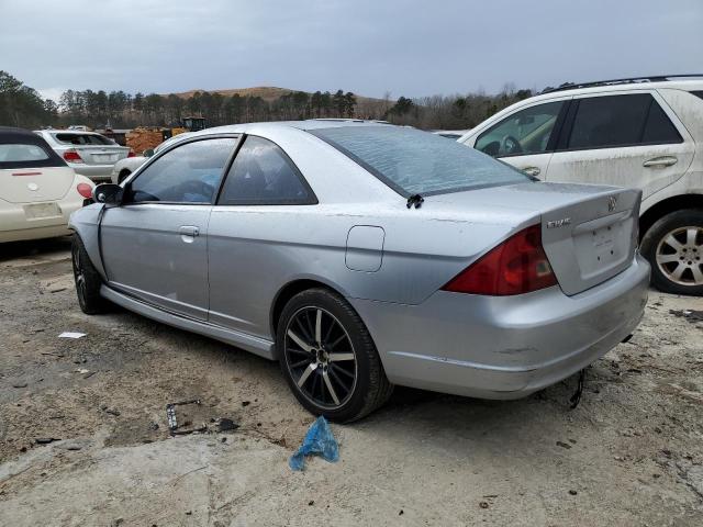 1HGEM22993L012430 - 2003 HONDA CIVIC EX GRAY photo 2