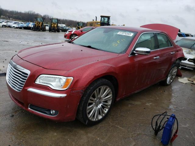 2C3CA5CG3BH529526 - 2011 CHRYSLER 300 LIMITED RED photo 1