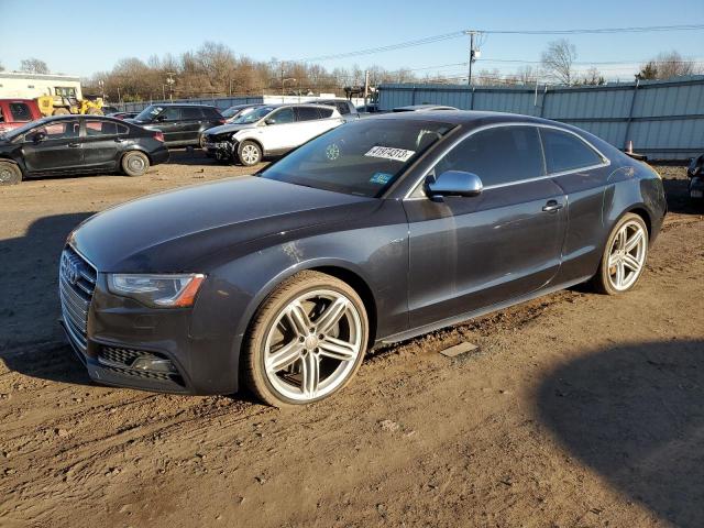 WAUCGAFR4DA021290 - 2013 AUDI S5 PREMIUM PLUS BLUE photo 1