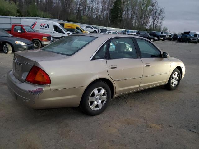 4T1BF28B82U265717 - 2002 TOYOTA AVALON XL GOLD photo 3