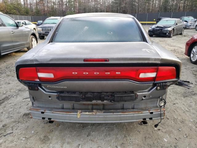 2C3CDXBG8CH111906 - 2012 DODGE CHARGER SE GRAY photo 6