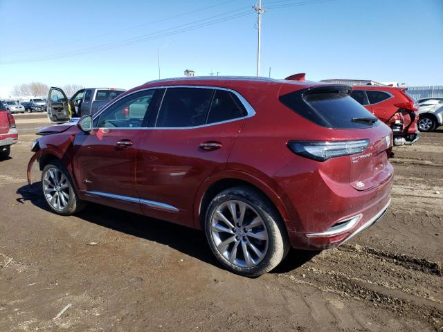 LRBFZSR41ND169024 - 2022 BUICK ENVISION AVENIR RED photo 2