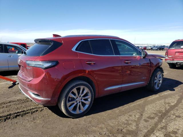 LRBFZSR41ND169024 - 2022 BUICK ENVISION AVENIR RED photo 3