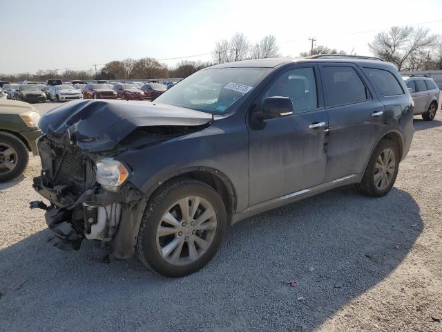 1C4SDHDT8DC508656 - 2013 DODGE DURANGO CREW BLUE photo 1