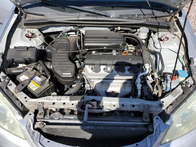 1HGES16324L019386 - 2004 HONDA CIVIC DX VP Gümüş foto 11