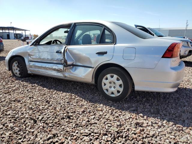 1HGES16324L019386 - 2004 HONDA CIVIC DX VP Gümüş foto 2