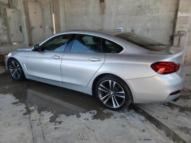 WBA4J1C08LCE11276 - 2020 BMW 430I GRAN COUPE SILVER photo 2