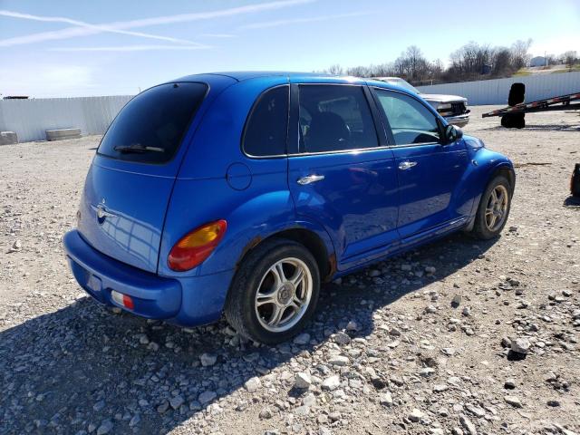 3C4FY58B25T640808 - 2005 CHRYSLER PT CRUISER TOURING BLUE photo 3