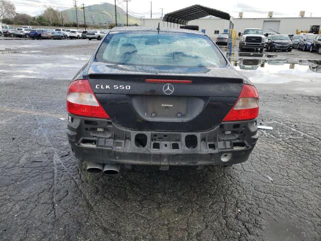 WDBTJ72H97F216991 - 2007 MERCEDES-BENZ CLK 550 BLACK photo 6