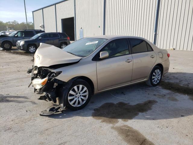 2T1BU4EE5CC818701 - 2012 TOYOTA COROLLA BASE GOLD photo 1