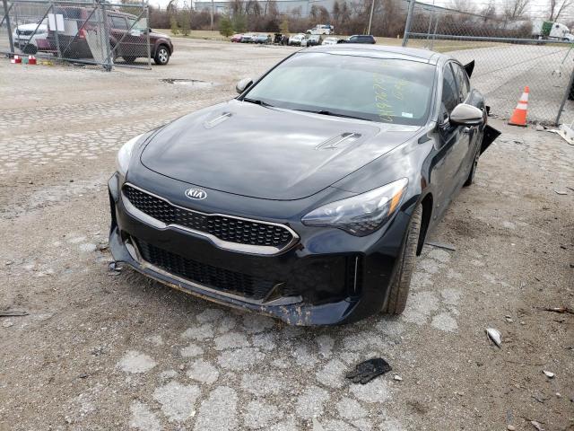 KNAE55LC0J6030895 - 2018 KIA STINGER GT2 BLACK photo 1