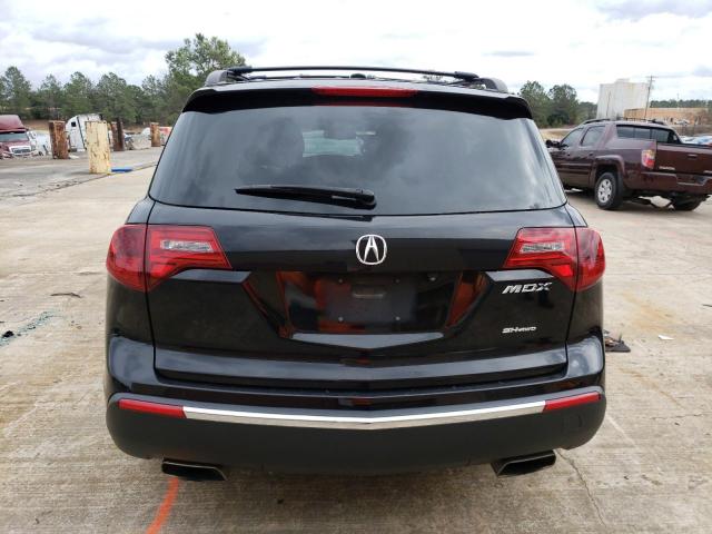 2HNYD2H43DH507013 - 2013 ACURA MDX TECHNOLOGY BLACK photo 6