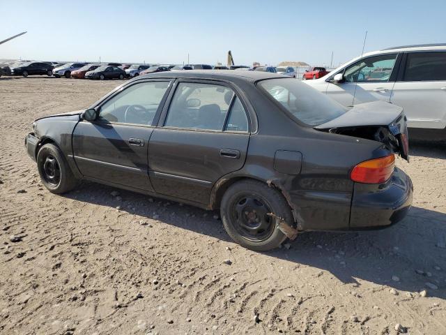 1Y1SK52841Z426219 - 2001 CHEVROLET GEO PRIZM BASE BLACK photo 2