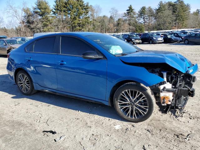 3KPF54AD3PE564988 - 2023 KIA FORTE GT LINE BLUE photo 4