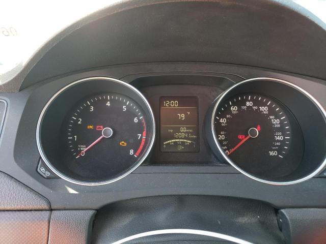 3VW1K7AJXFM316698 - 2015 VOLKSWAGEN JETTA BASE GRAY photo 9