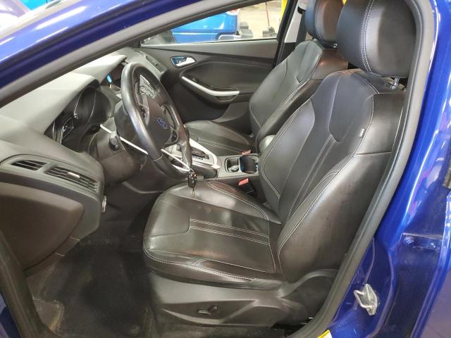 1FADP3K24EL137192 - 2014 FORD FOCUS SE BLUE photo 7