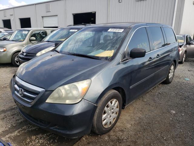 5FNRL38216B037199 - 2006 HONDA ODYSSEY LX CHARCOAL photo 2