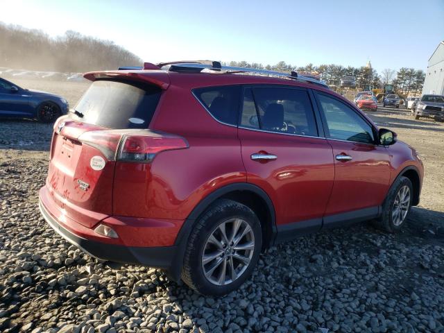 JTMDFREV5GJ054214 - 2016 TOYOTA RAV4 LIMITED RED photo 3