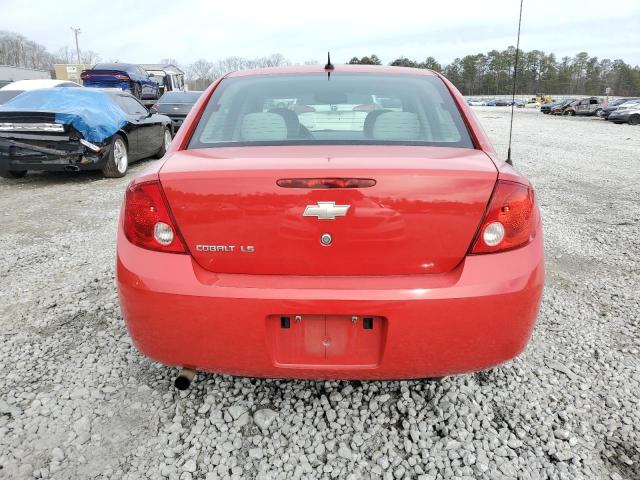 1G1AB5F54A7149348 - 2010 CHEVROLET COBALT LS RED photo 6