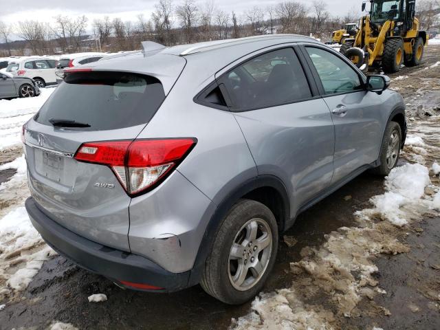 3CZRU6H56NM721548 - 2022 HONDA HR-V EX SILVER photo 3