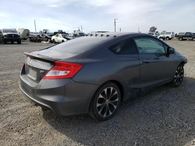 2HGFG4A5XDH702059 - 2013 HONDA CIVIC SI GRAY photo 3