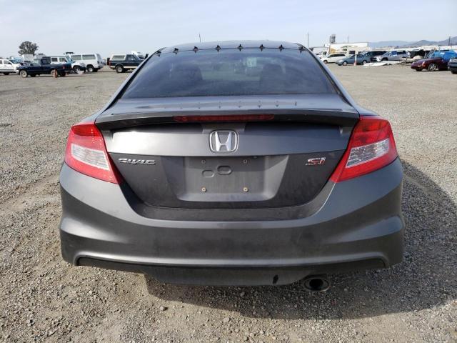 2HGFG4A5XDH702059 - 2013 HONDA CIVIC SI GRAY photo 6