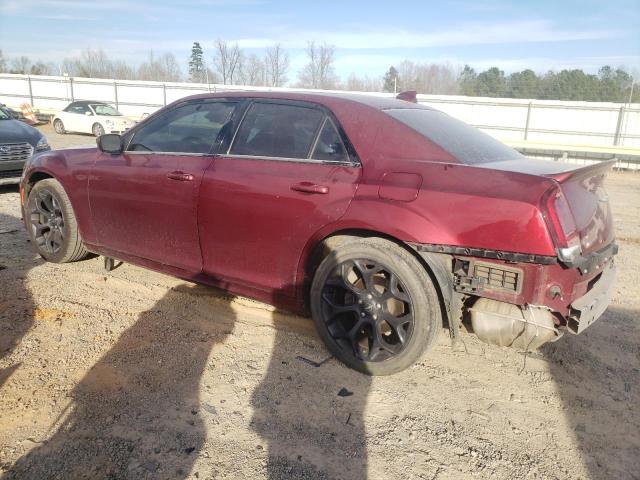 2C3CCABT9LH164255 - 2020 CHRYSLER 300 S RED photo 2