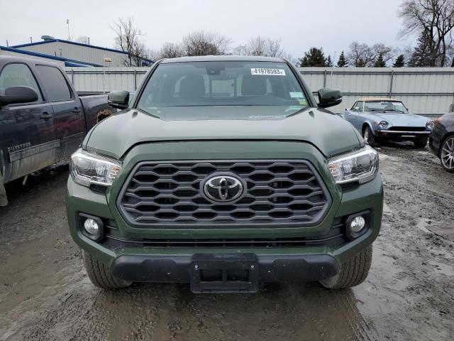 3TYSZ5ANXMT007969 - 2021 TOYOTA TACOMA ACCESS CAB GREEN photo 5