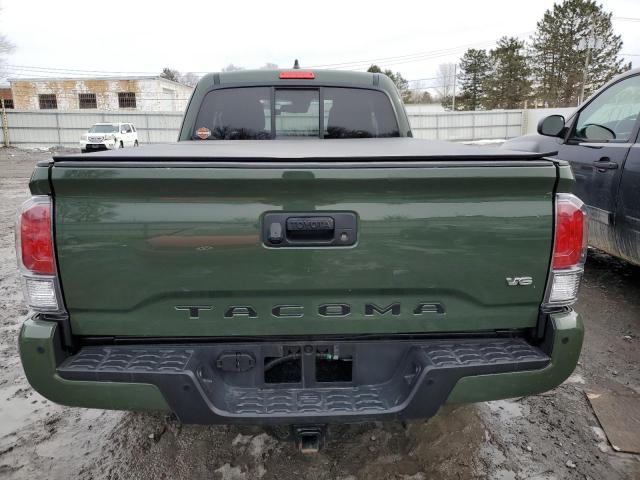 3TYSZ5ANXMT007969 - 2021 TOYOTA TACOMA ACCESS CAB მწვანე ფოტო 6