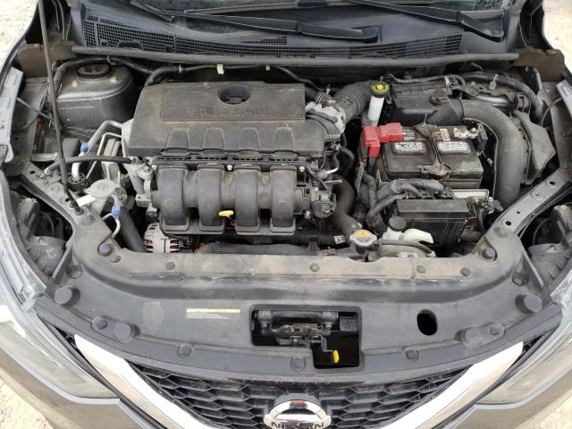 3N1AB7AP3KY369210 - 2019 NISSAN SENTRA S GRAY photo 11