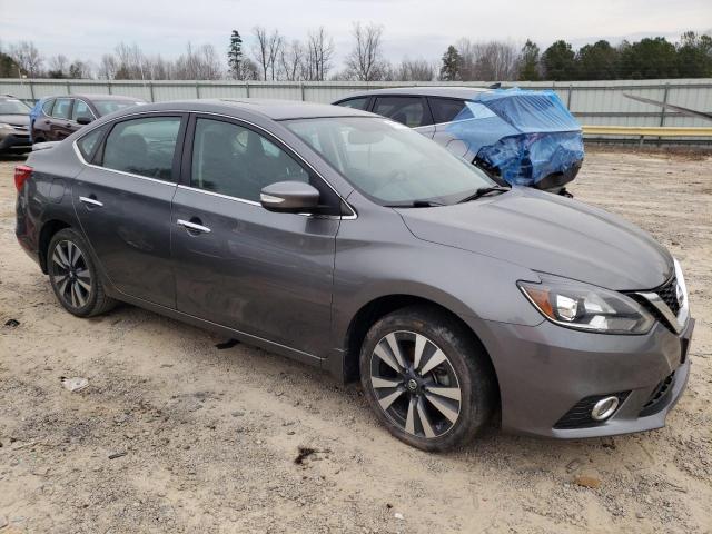 3N1AB7AP3KY369210 - 2019 NISSAN SENTRA S GRAY photo 4