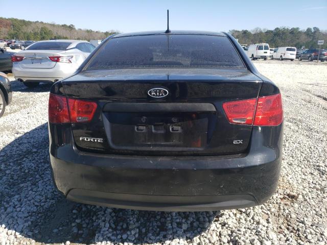 KNAFU4A24B5421714 - 2011 KIA FORTE EX BLACK photo 6