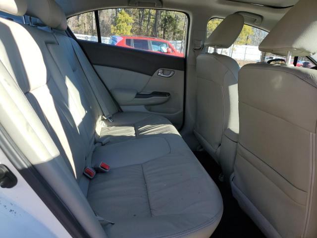 19XFB2F98CE069553 - 2012 HONDA CIVIC EXL თეთრი ფოტო 10