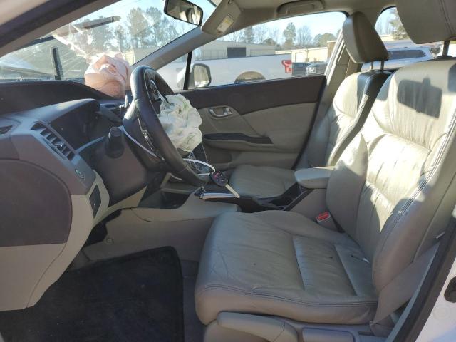 19XFB2F98CE069553 - 2012 HONDA CIVIC EXL თეთრი ფოტო 7