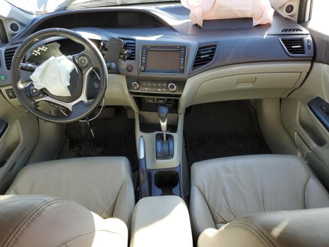19XFB2F98CE069553 - 2012 HONDA CIVIC EXL თეთრი ფოტო 8
