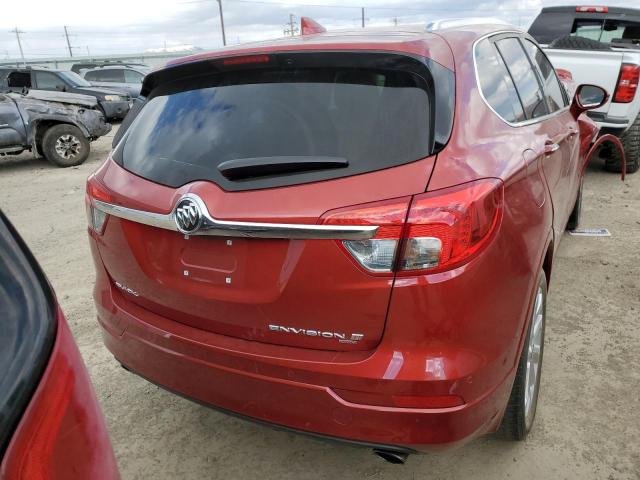 LRBFXESX2GD198210 - 2016 BUICK ENVISION PREMIUM RED photo 6