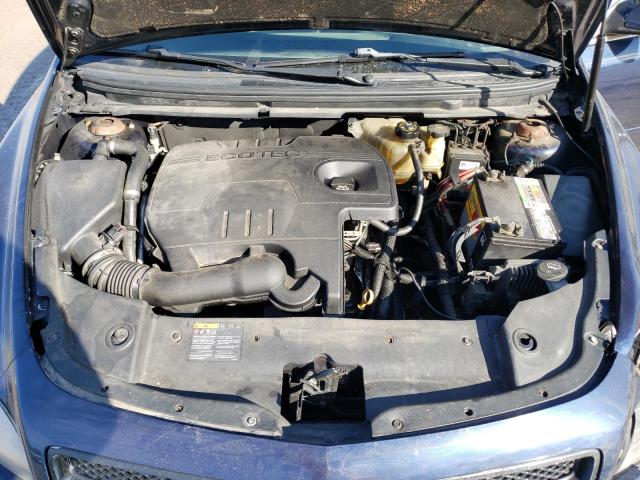 1G1ZC5E11BF373568 - 2011 CHEVROLET MALIBU 1LT Көк фото 11