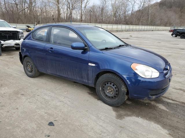 KMHCM3AC0AU152734 - 2010 HYUNDAI ACCENT BLUE BLUE photo 4