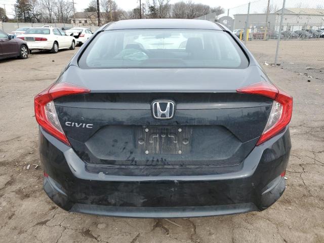 2HGFC2F57JH521988 - 2018 HONDA CIVIC LX BLACK photo 6