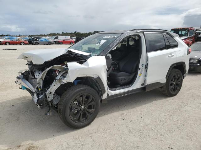 2T3E6RFV4PW046190 - 2023 TOYOTA RAV4 XSE WHITE photo 1